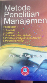 Image of Metode Penelitian Manajemen