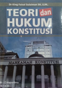 Image of Teori dan Hukum Konstitusi