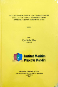 Image of Analisis Faktor-faktor yang Mempengaruhi Intellectual Capital pada Perusahaan Manufaktur yang Terdaftar di BEI