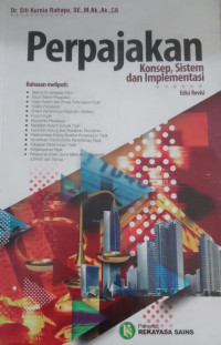 Image of Perpajakan konsep,sistem dan implementasi