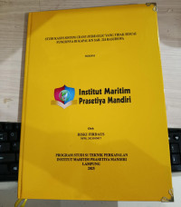 Image of Studi Kasus Sistem Crane Hydraulic Yang Tidak Sesuai Fungsinya Di Kapal KN SAR. 224 Basudewa