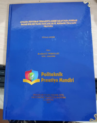 Image of Analisa Penyebab Terjadinya Keretakan Pada Pondasi Dasar Kolom Tiang Pancang Di PT. Rindang Tiga Satu Pratama