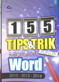 Image of 155 Tips & Trik Populer Microsoft Word 2010-2013-2016