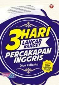 Image of 3 Hari Lancar Banget Percakapan Inggris