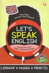 Image of Let's Speak English : Vocabulary for Daily Conversation