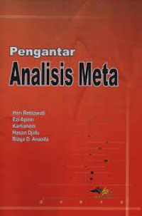 Image of Pengantar Analisis Meta